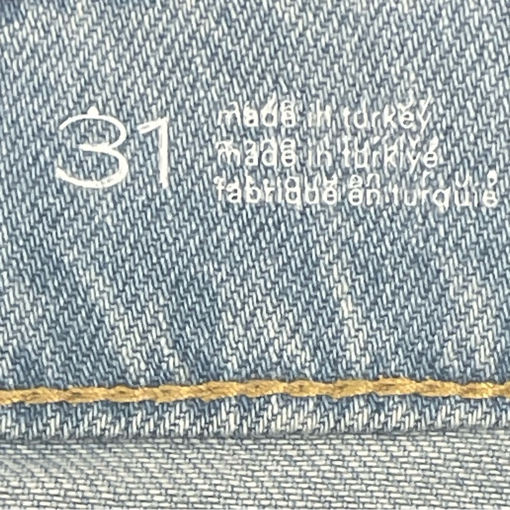 Pilcro Relaxed High-Rise Wide-Leg Jeans in Denim Light, Size 31 - NWT - Picture 6 of 8